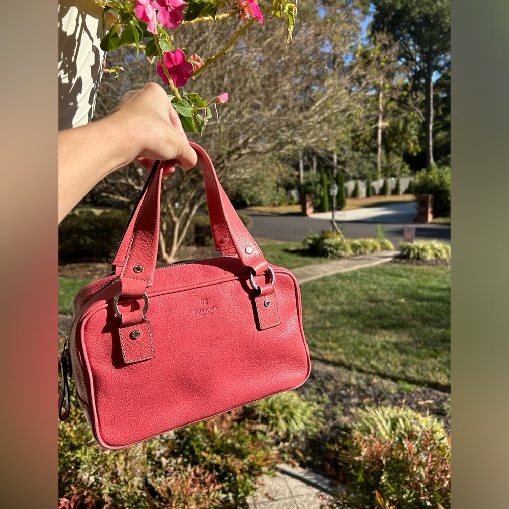 Kate Spade Red Satchel Bag
